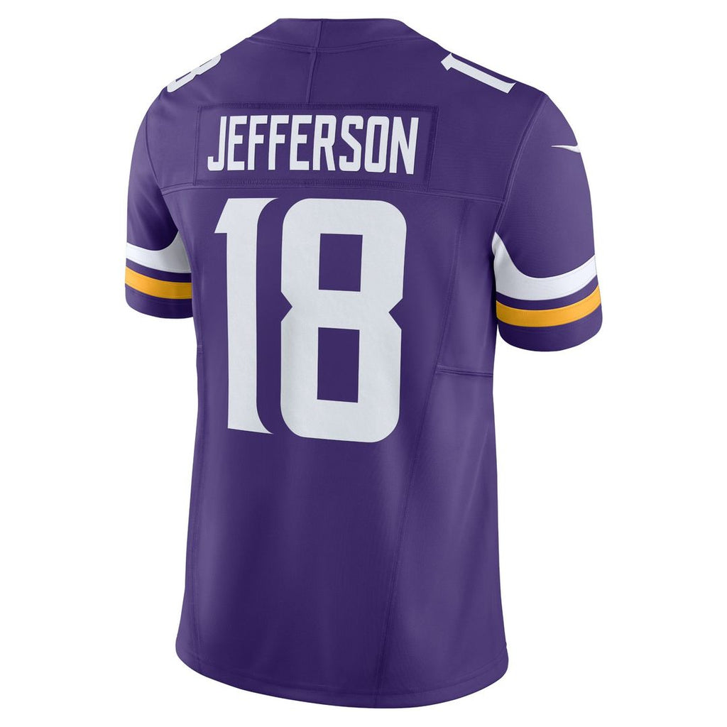 Minnesota Vikings Justin Jefferson Nike Vapor F.U.S.E. Limited Jersey - Purple