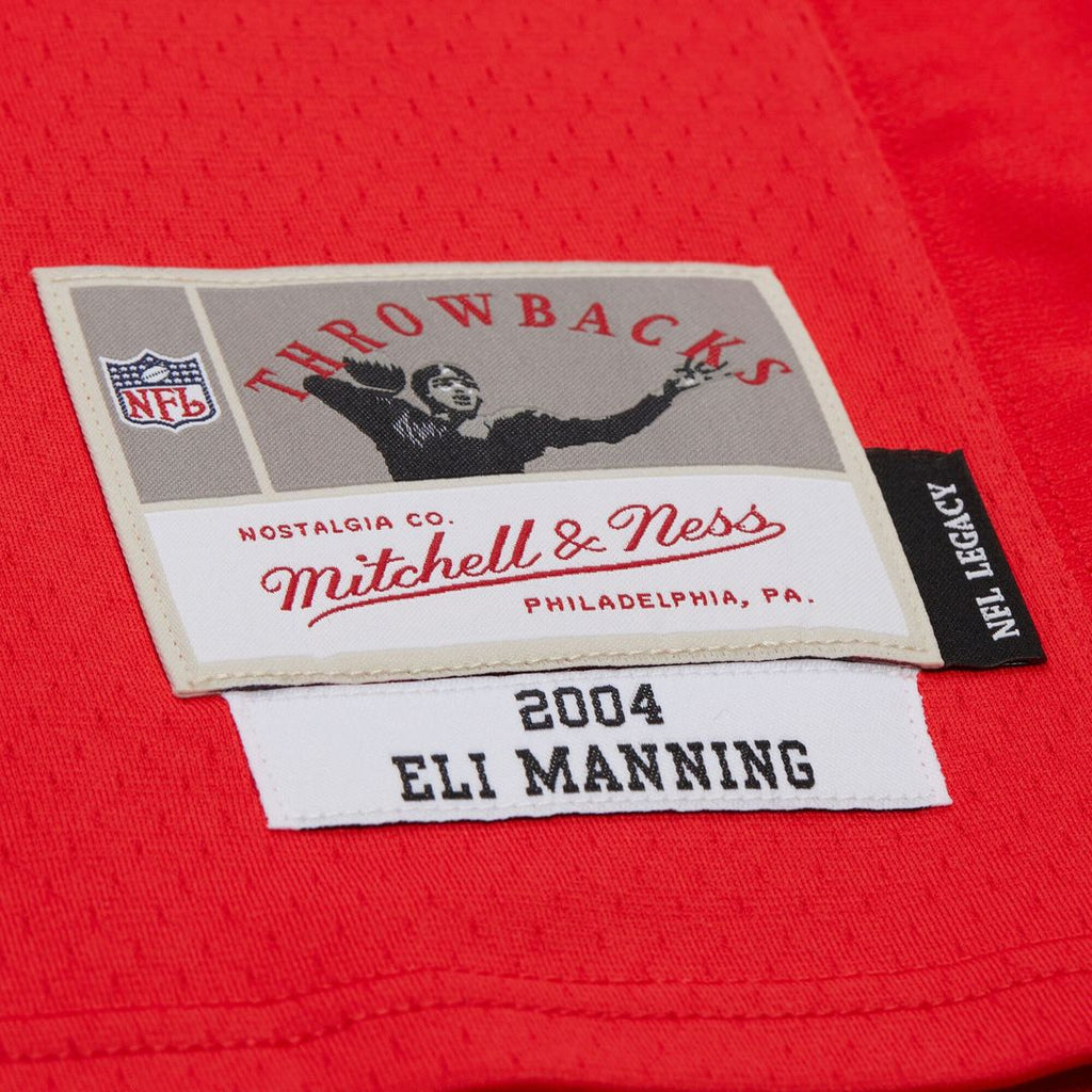 New York Giants Eli Manning Mitchell & Ness 2004 Legacy Replica Jersey - Red