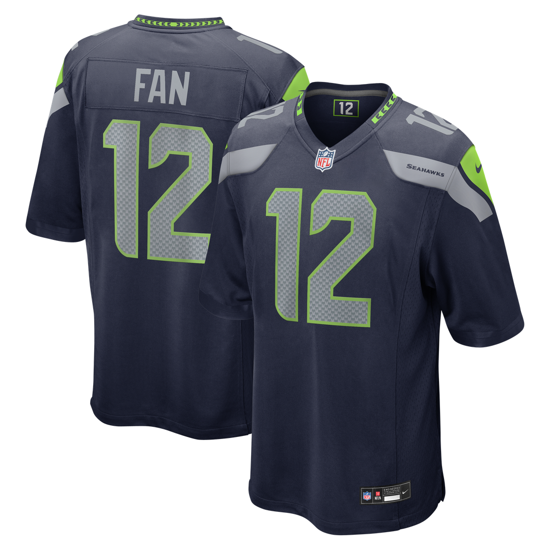 Seattle Seahawks 12s Nike Game Jersey - White