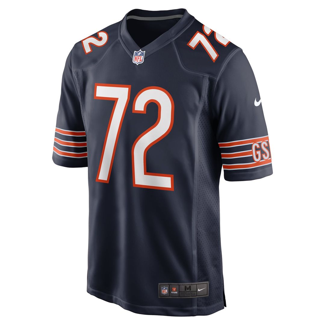 Chicago Bears Kiran Amegadjie Nike Game Jersey - Navy
