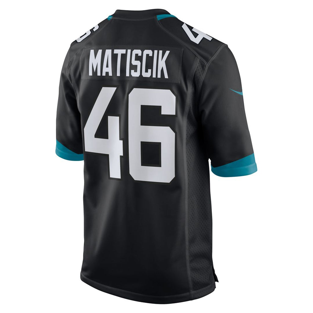 Jacksonville Jaguars Ross Matiscik Nike Game Jersey - Teal