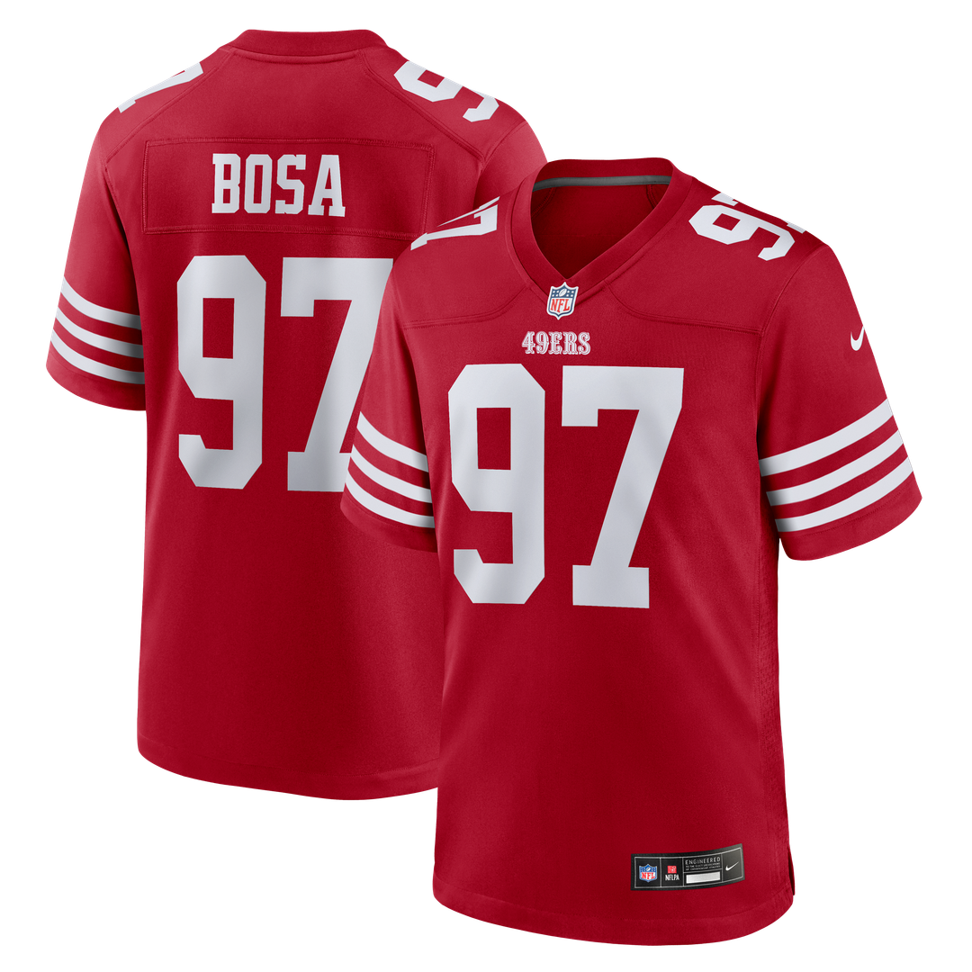 San Francisco 49ers Nick Bosa Nike Player Game Jersey - Scarlet
