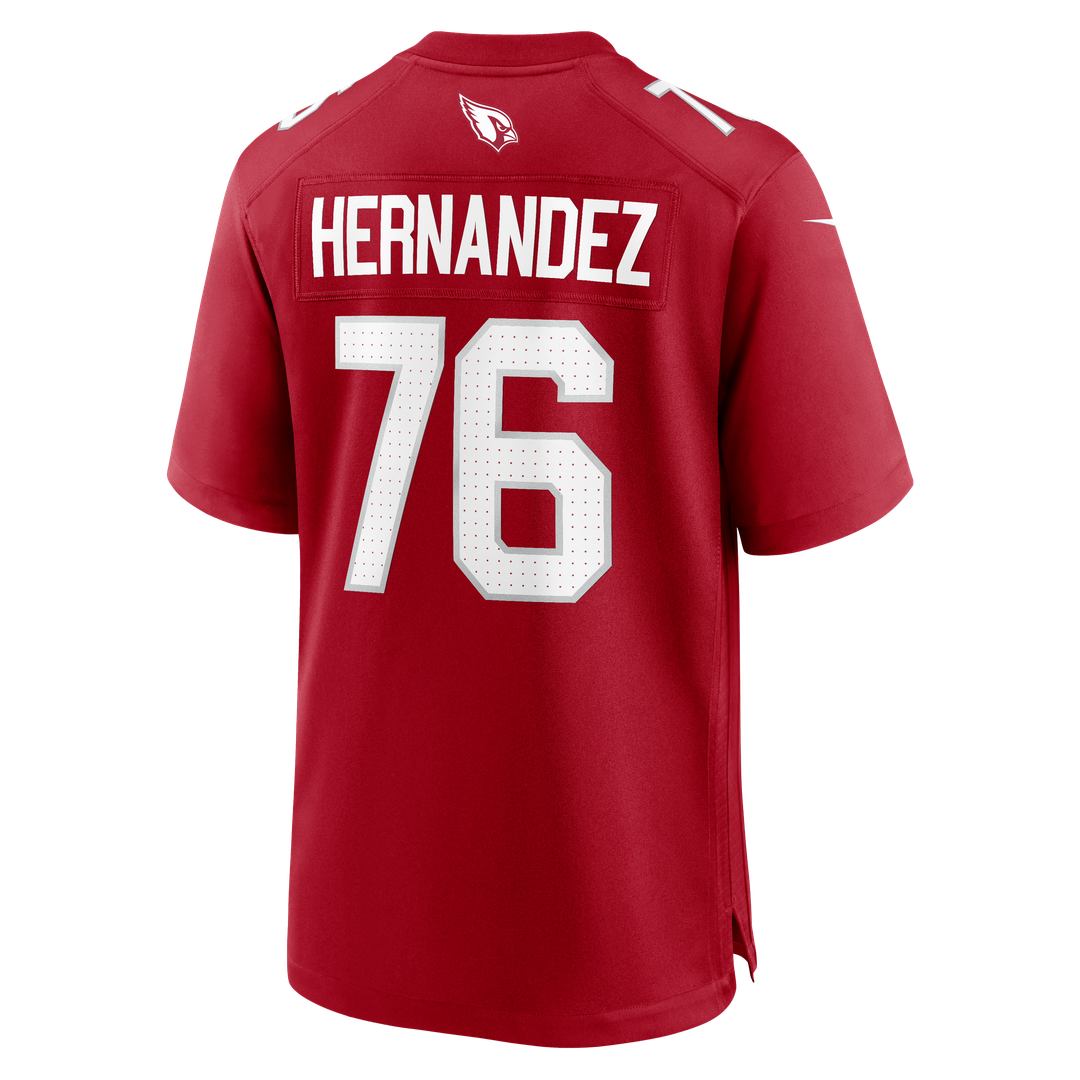 Arizona Cardinals Will Hernandez Nike Team Game Jersey - Cardinal