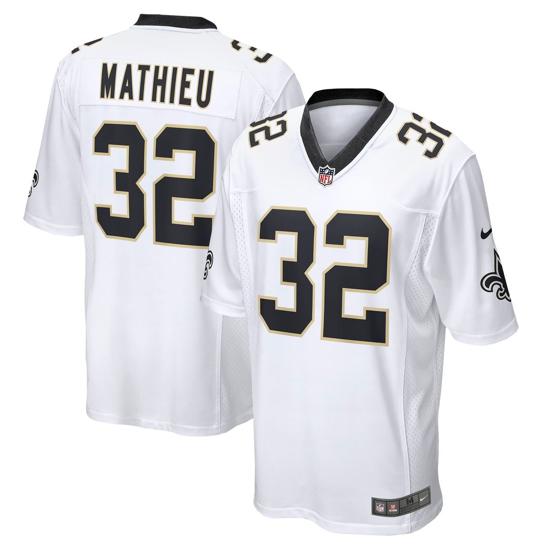 New Orleans Saints Tyrann Mathieu Nike Gameday Golds Alternate Game Player Jersey - Gold
