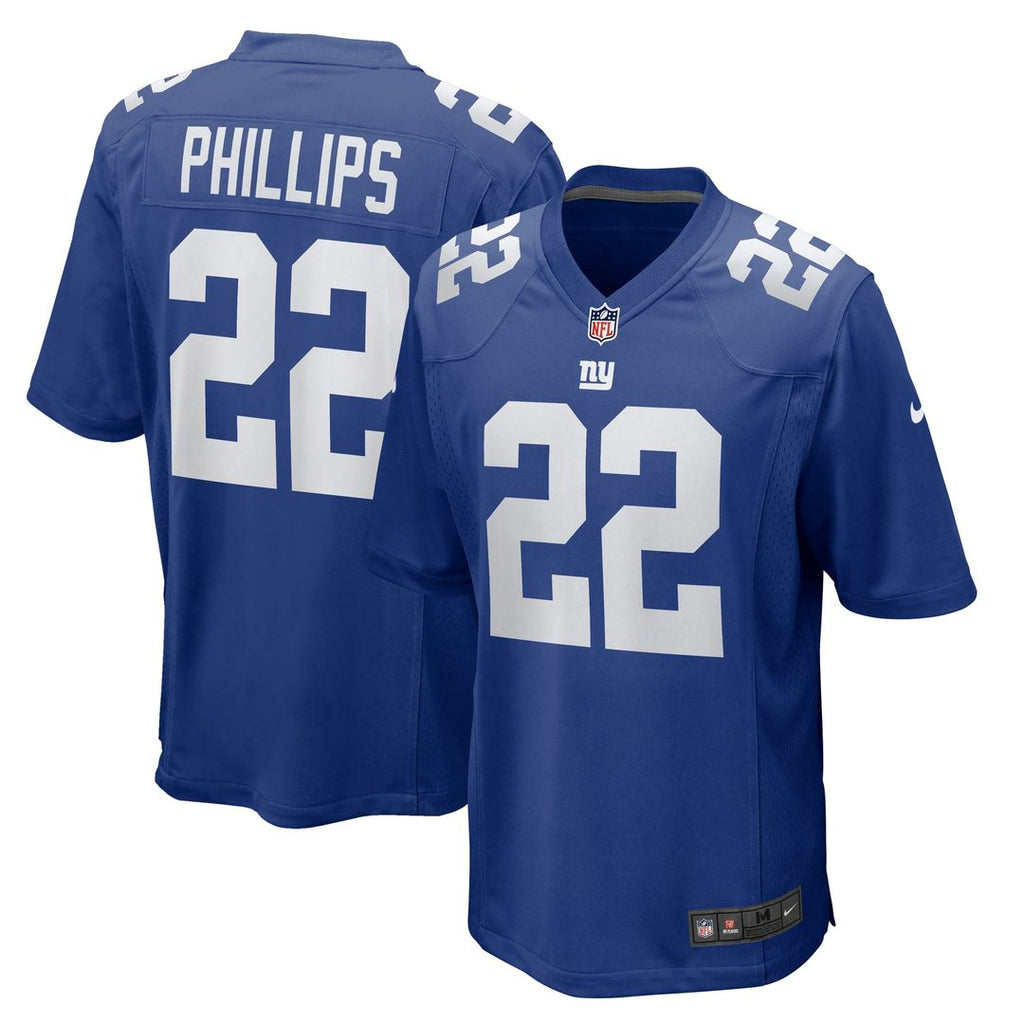 New York Giants Dru Phillips Nike Team Game Jersey - Royal