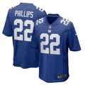 New York Giants Dru Phillips Nike Team Game Jersey - Royal
