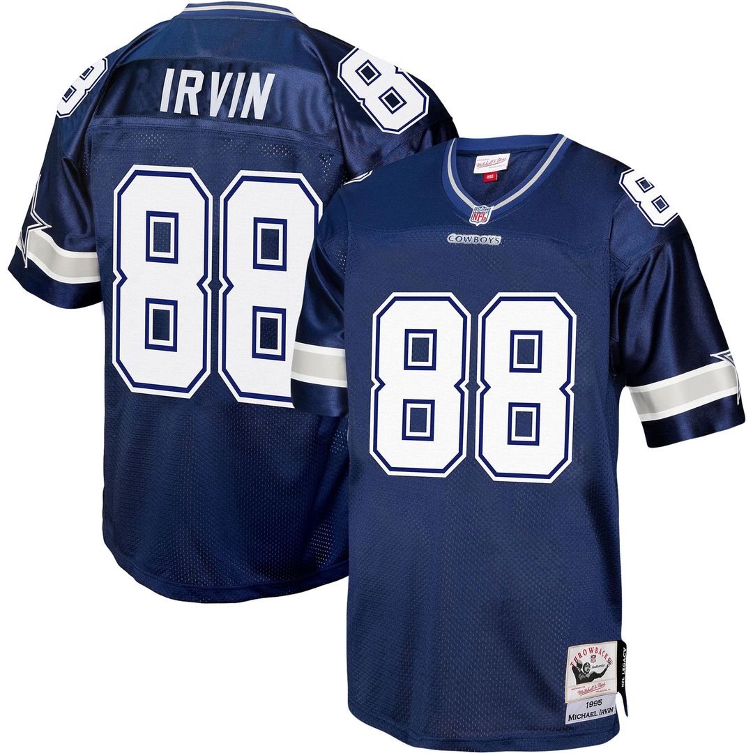 Dallas Cowboys Michael Irvin Mitchell & Ness Legacy Replica Jersey - Navy