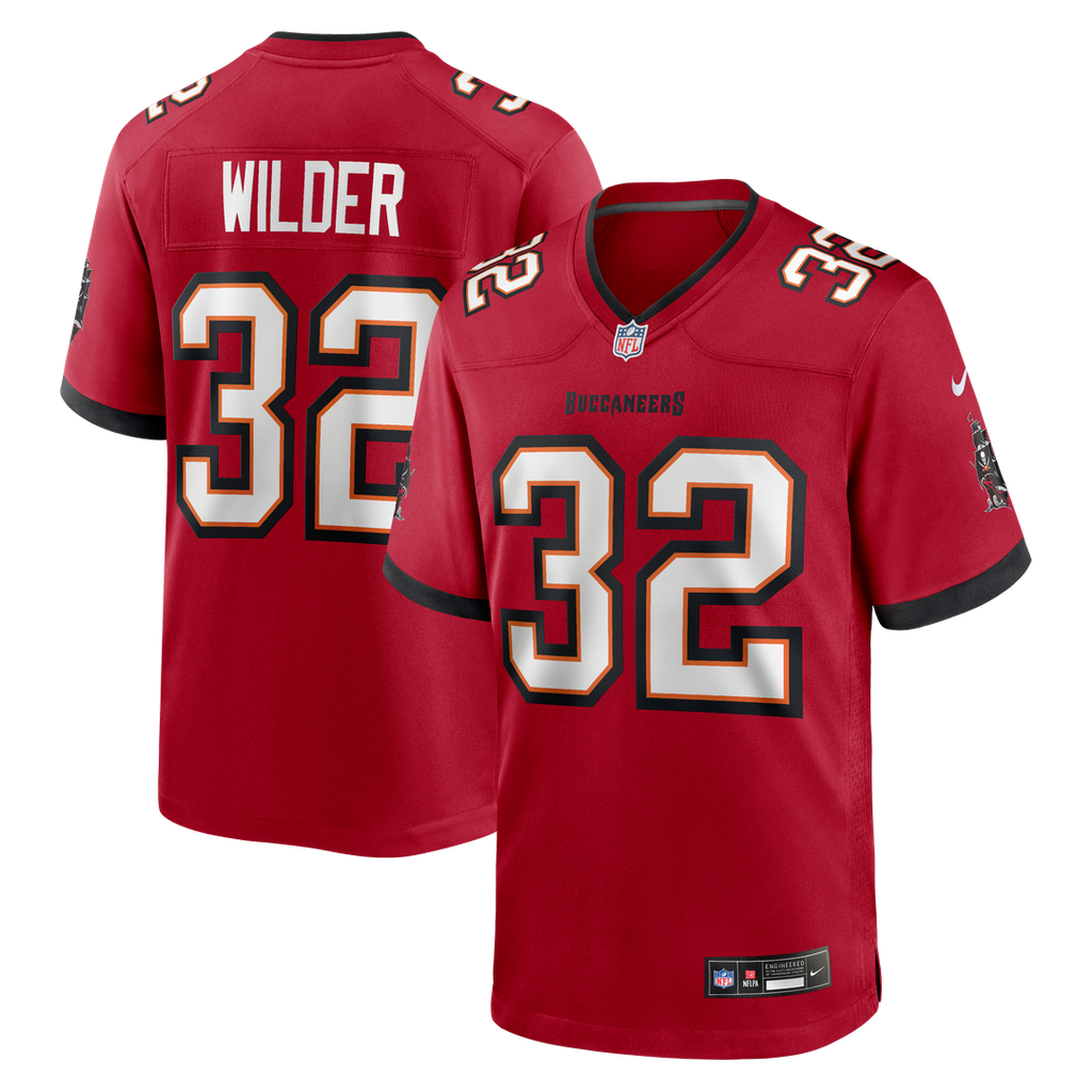 Tampa Bay Buccaneers James Wilder Nike Game Retired Player Jersey - Red