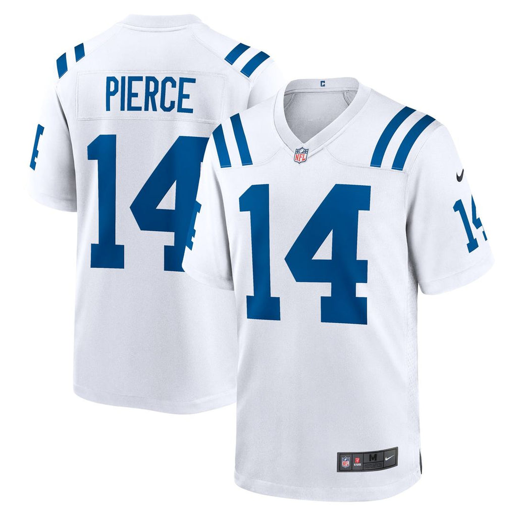 Indianapolis Colts Alec Pierce Nike Away Game Player Jersey - White