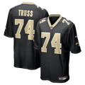 New Orleans Saints Xavier Truss Nike Team Game Jersey - Black