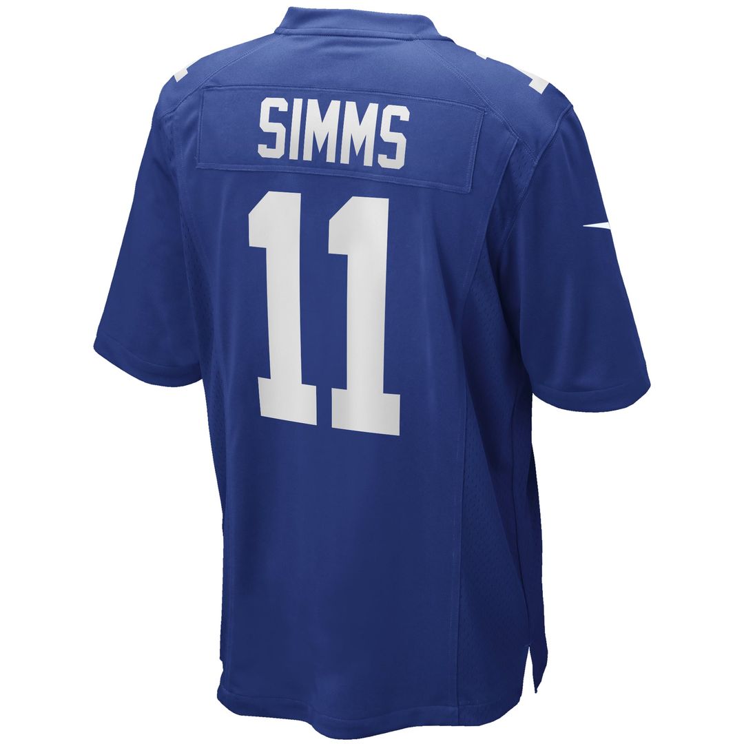 New York Giants Phil Simms Nike Game Retired Player Jersey - Royal