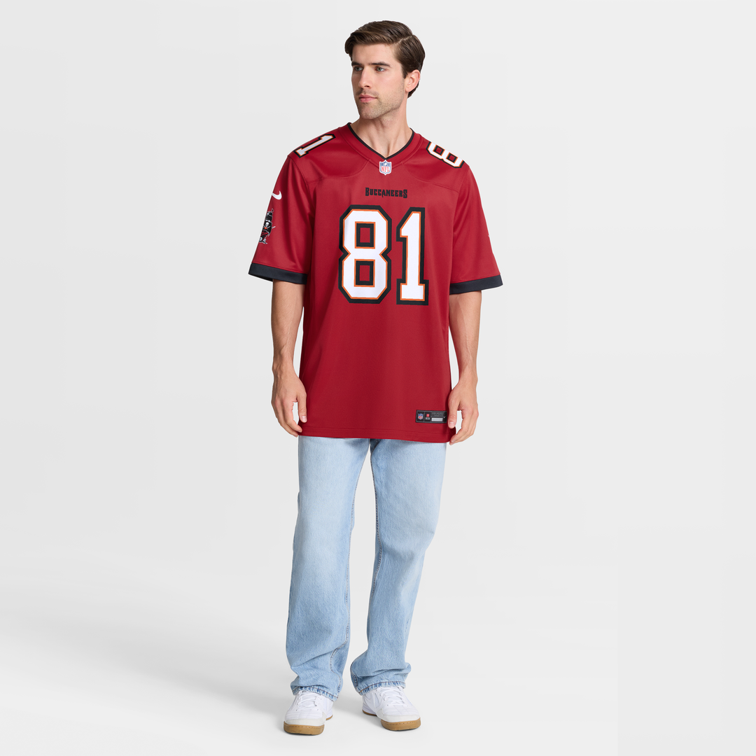 Tampa Bay Buccaneers Ryan Miller Nike Team Game Jersey - Red