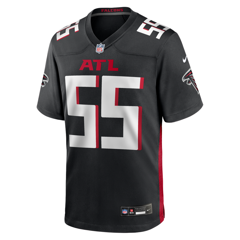 Atlanta Falcons John Abraham Nike Game Retired Player Jersey - Black
