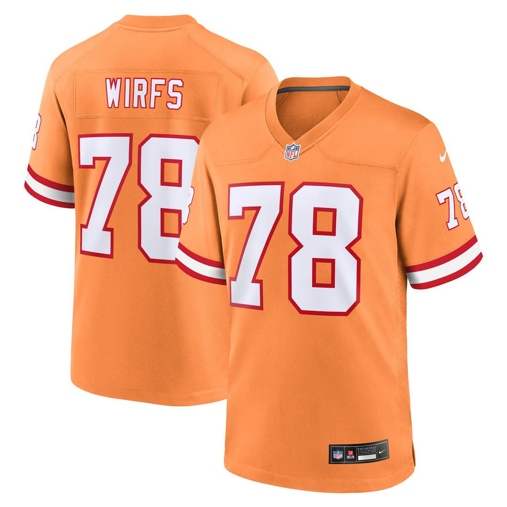Tampa Bay Buccaneers Tristan Wirfs Nike Player Game Jersey - Red