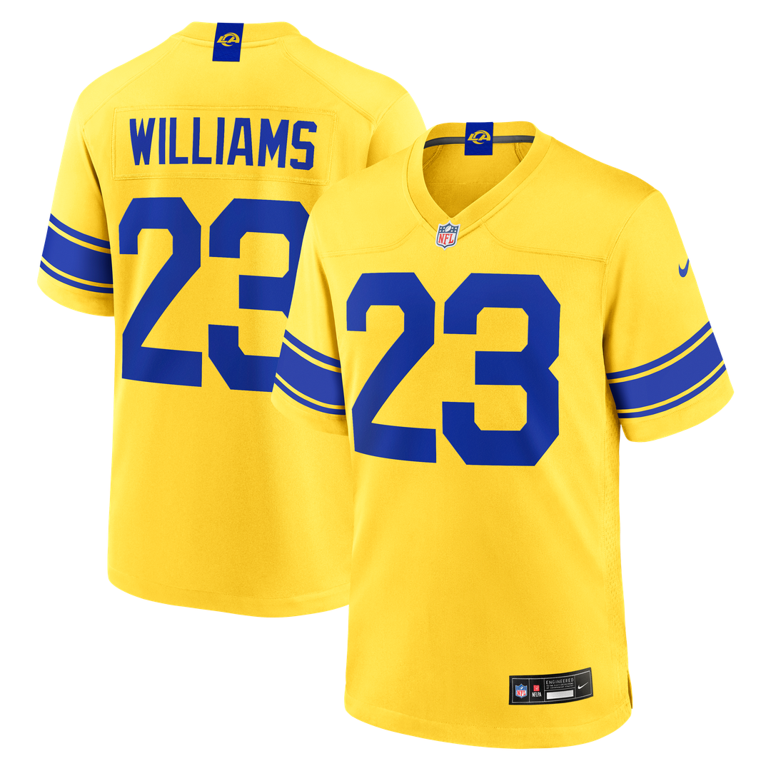 Los Angeles Rams Kyren Williams Nike Team Game Player Jersey - Royal
