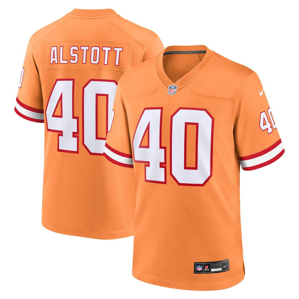 Tampa Bay Buccaneers Mike Alstott Nike Throwback Game Jersey - Orange