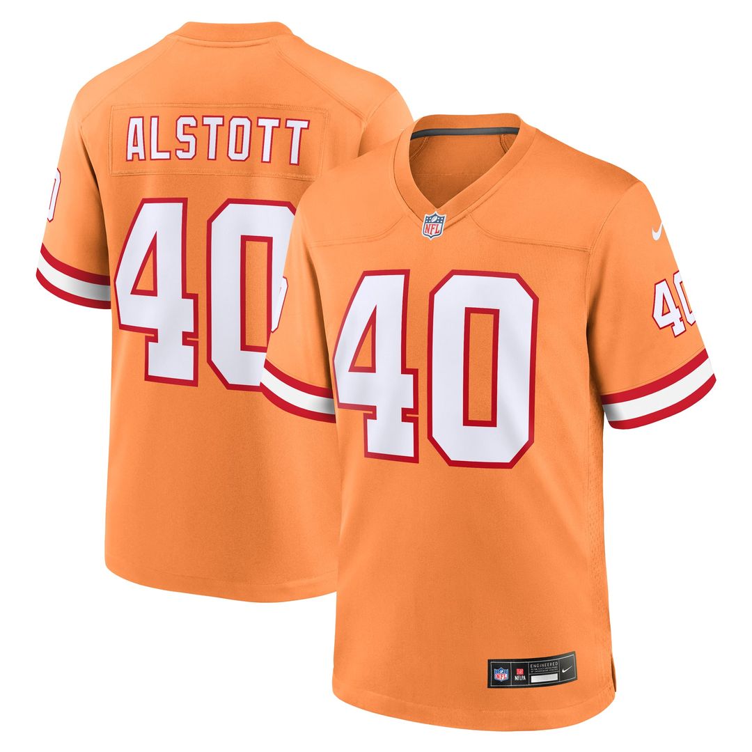 Tampa Bay Buccaneers Mike Alstott Nike Throwback Game Jersey - Orange