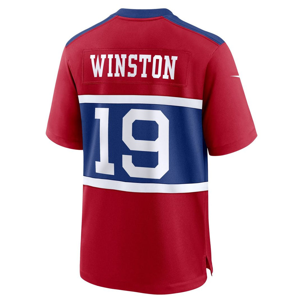 New York Giants Jameis Winston Nike Game Jersey - White