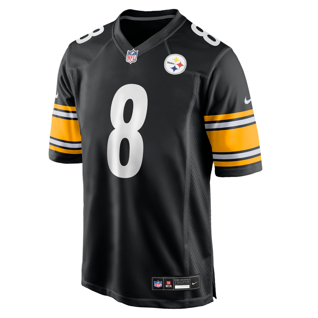 Pittsburgh Steelers Aaron Rodgers Nike Game Jersey - Black