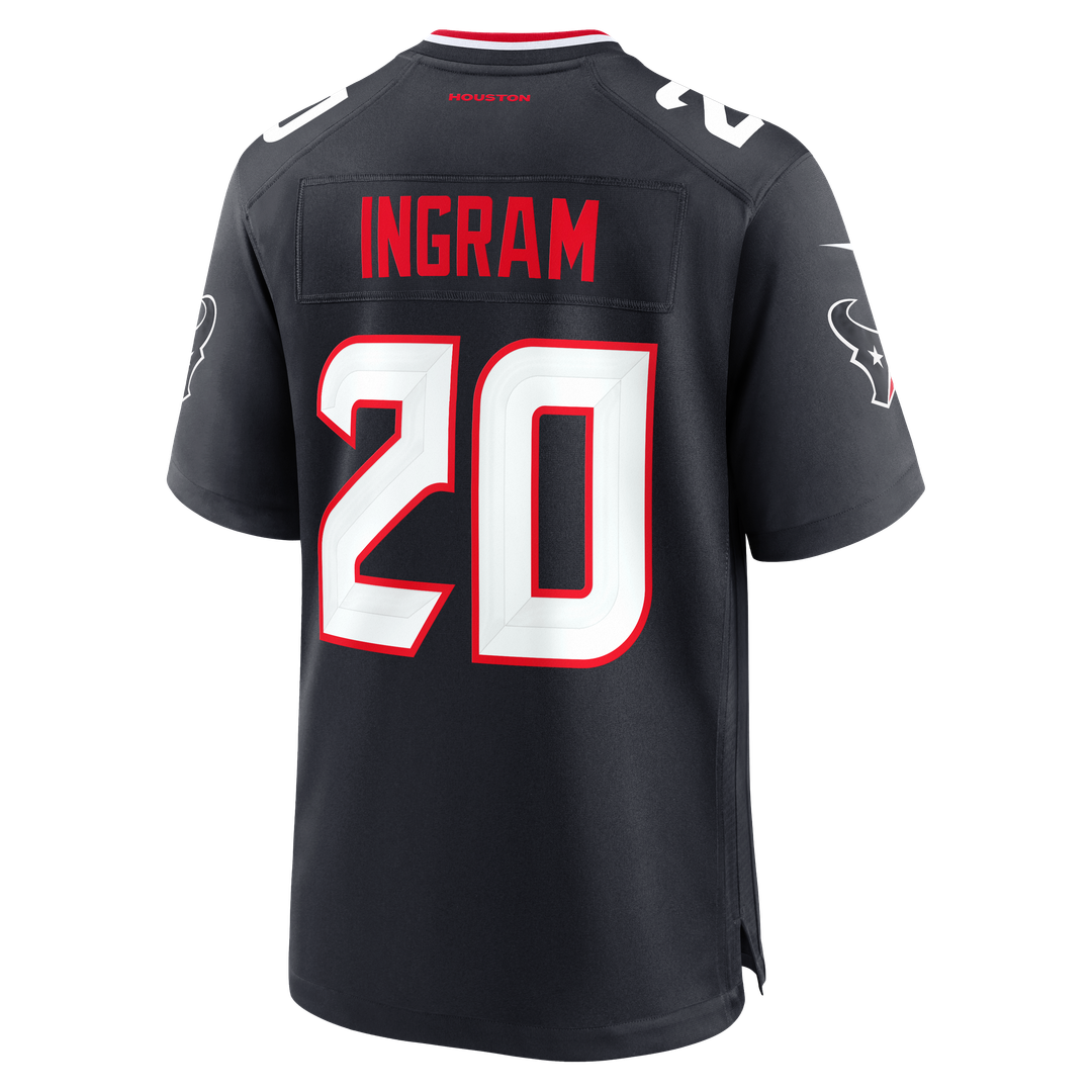 Houston Texans Ja'Marcus Ingram Nike Team Game Jersey - Navy
