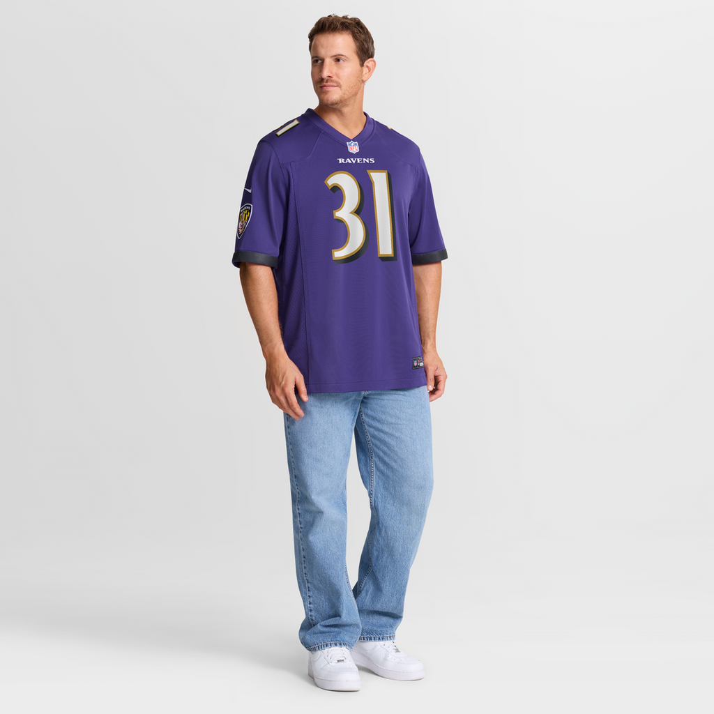 Baltimore Ravens Jamal Lewis Nike Game Retired Player Jersey - Purple