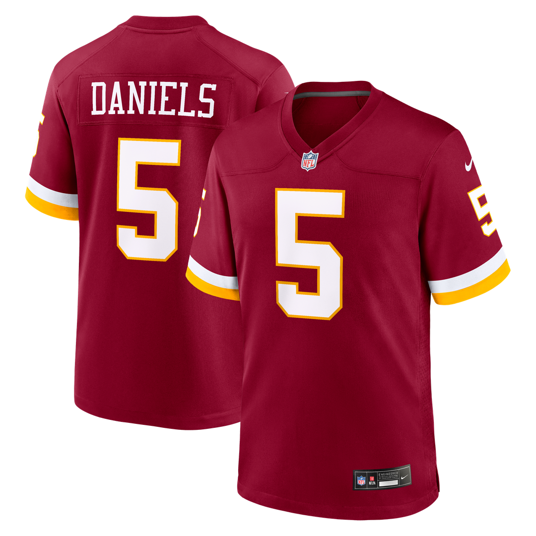Washington Commanders Jayden Daniels Nike Game Jersey - Burgundy