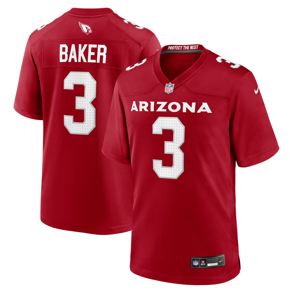 Arizona Cardinals Budda Baker Nike Game Player Jersey - Cardinal