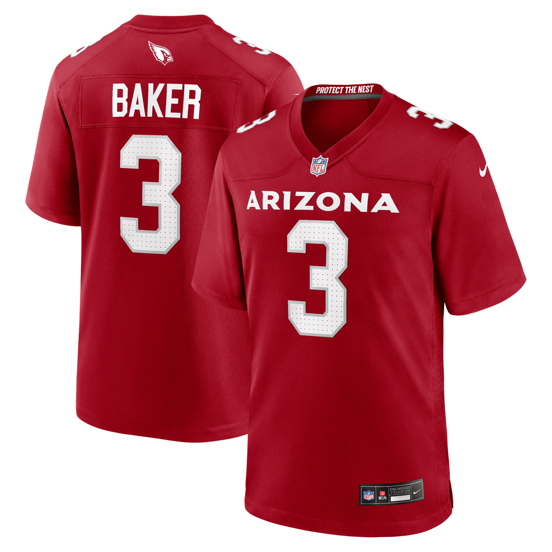 Arizona Cardinals Budda Baker Nike Game Player Jersey - Cardinal