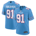 Tennessee Titans John Franklin-Myers Nike Team Game Jersey - Light Blue