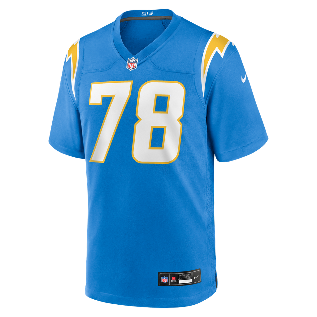 Los Angeles Chargers Andre James Nike Team Game Jersey - Powder Blue
