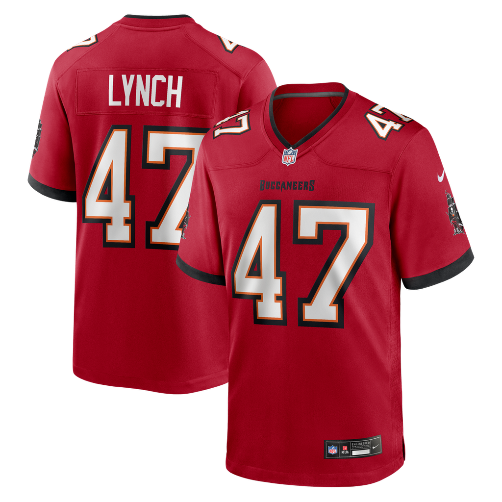 Tampa Bay Buccaneers John Lynch Nike Game Retired Player Jersey - Red
