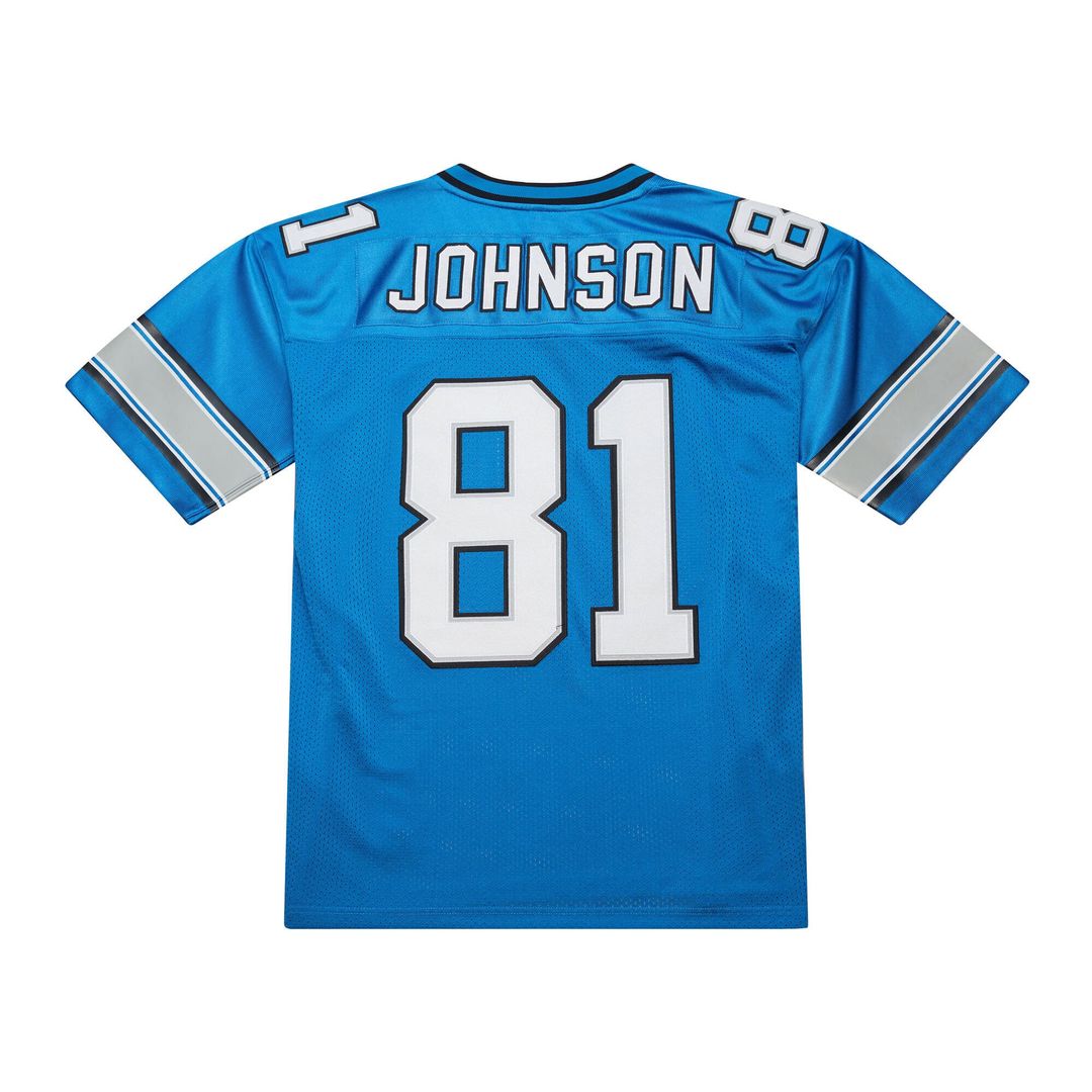 Detroit Lions Calvin Johnson Mitchell & Ness 2007 Authentic Throwback Jersey - Black