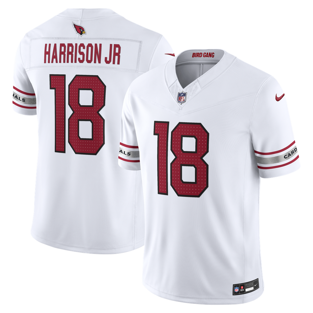 Arizona Cardinals Marvin Harrison Jr. Nike Vapor F.U.S.E. Stitched Limited Jersey - White