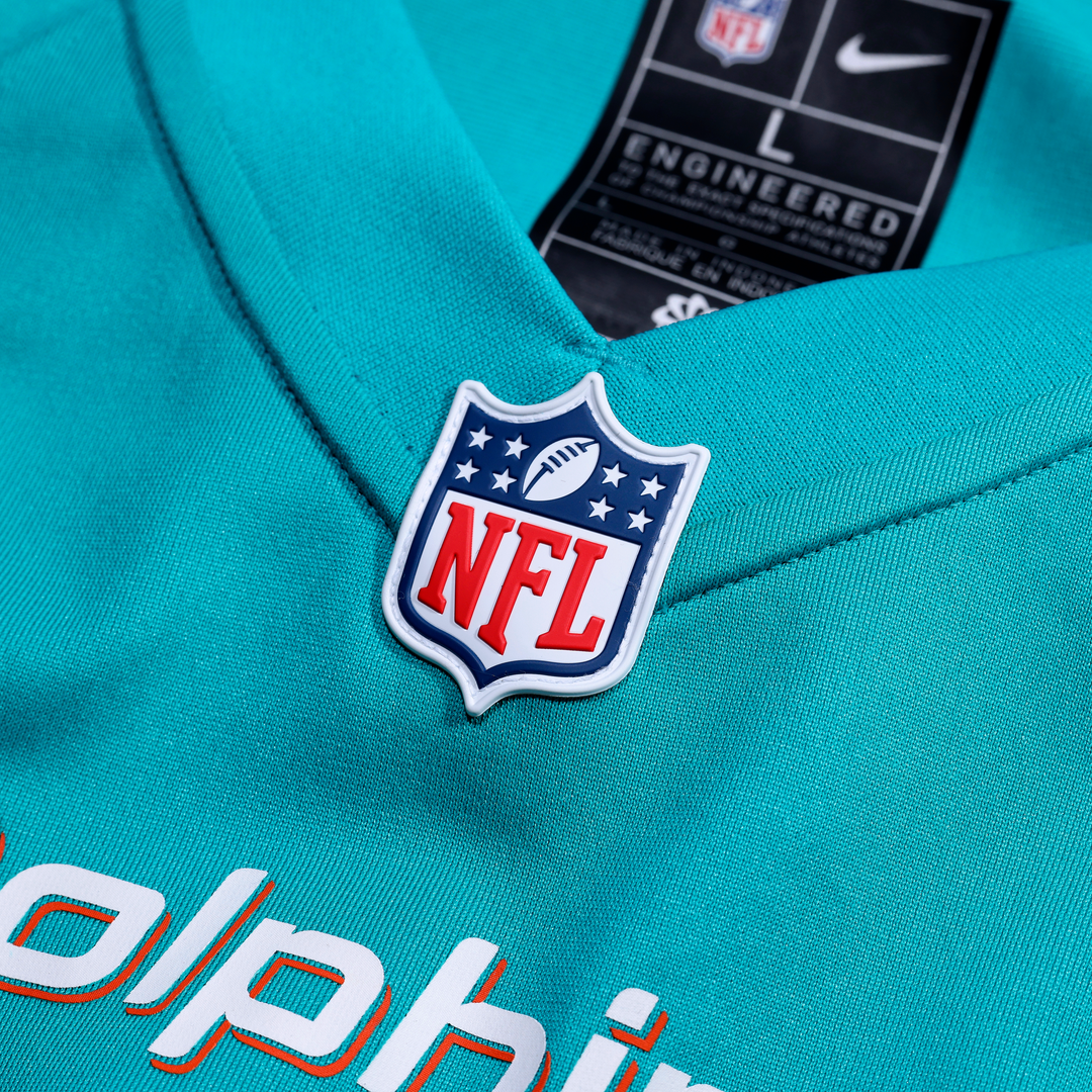 Miami Dolphins Austin Jackson Nike Game Jersey - Aqua