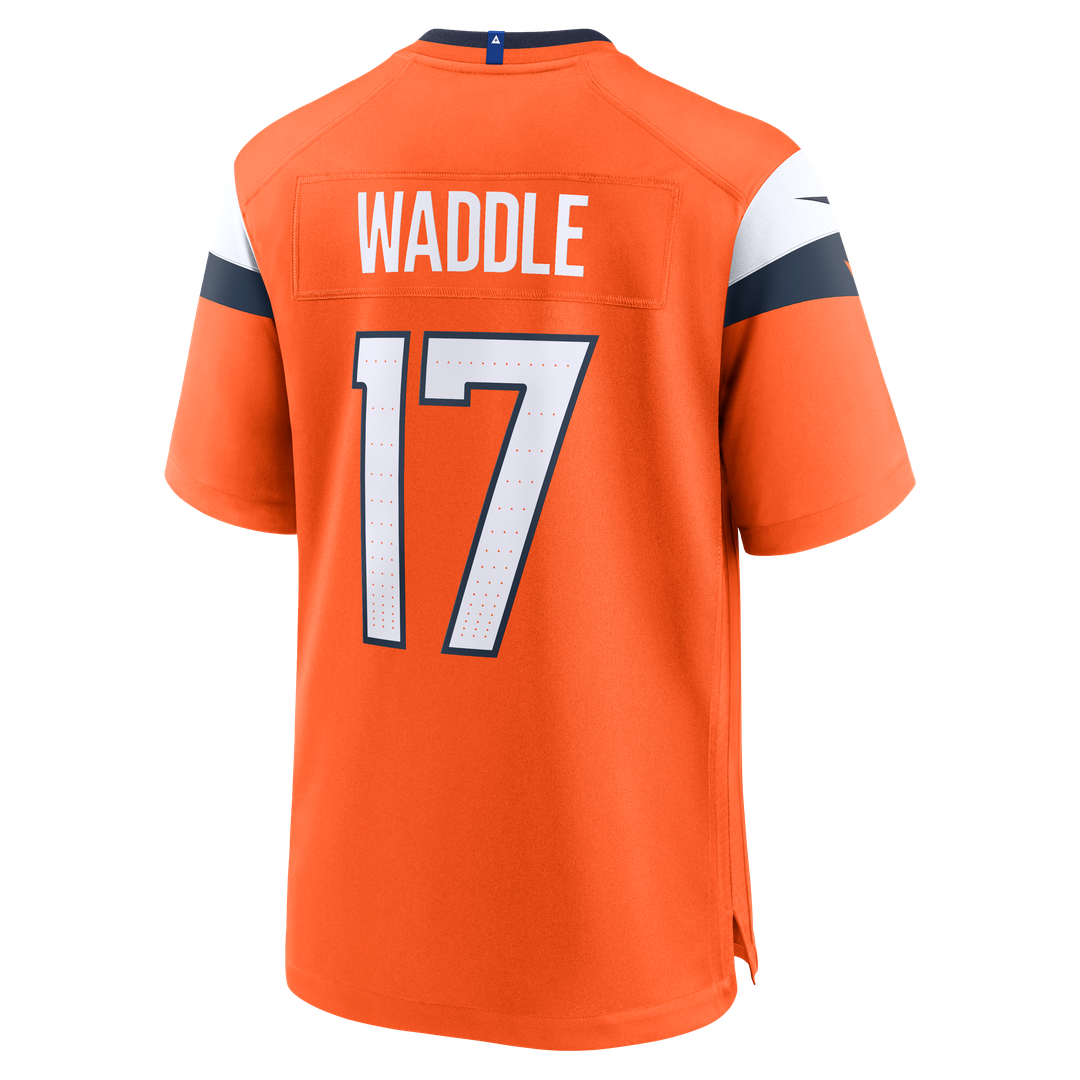 Denver Broncos Jaylen Waddle Nike Game Jersey - Orange