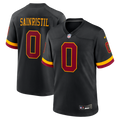 Washington Commanders Mike Sainristil Nike Hail Raiser Alternate Game Jersey - Black