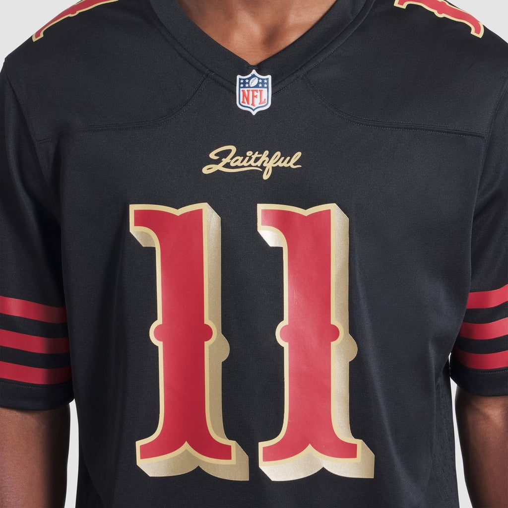 San Francisco 49ers Brandon Aiyuk Nike Rivalries Collection Game Jersey - Black
