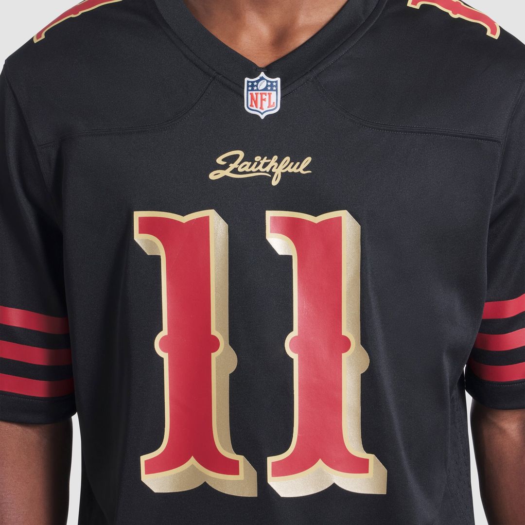 San Francisco 49ers Brandon Aiyuk Nike Rivalries Collection Game Jersey - Black