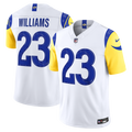 Los Angeles Rams Kyren Williams Nike Vapor F.U.S.E. Stitched Limited Jersey - White