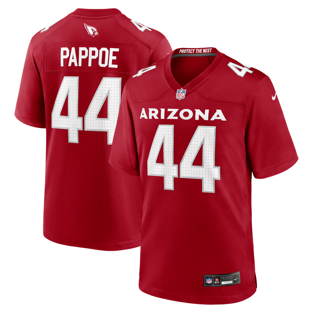 Arizona Cardinals Owen Pappoe Nike Team Game Jersey - Cardinal