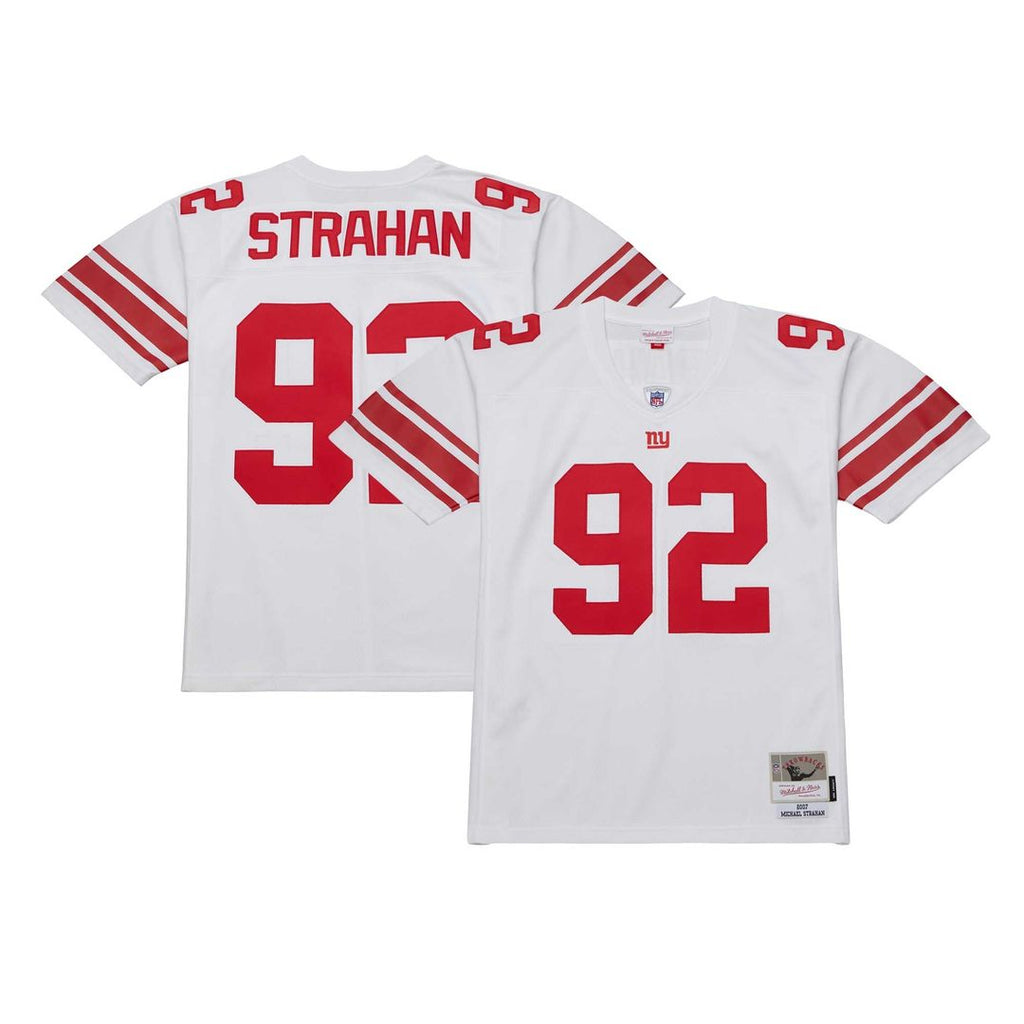New York Giants Michael Strahan Mitchell & Ness Legacy Replica Jersey - White