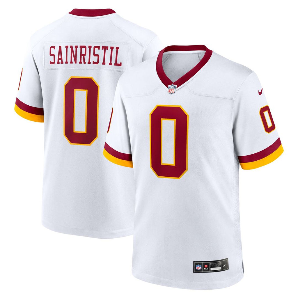 Washington Commanders Mike Sainristil Nike Hail Raiser Alternate Game Jersey - Black