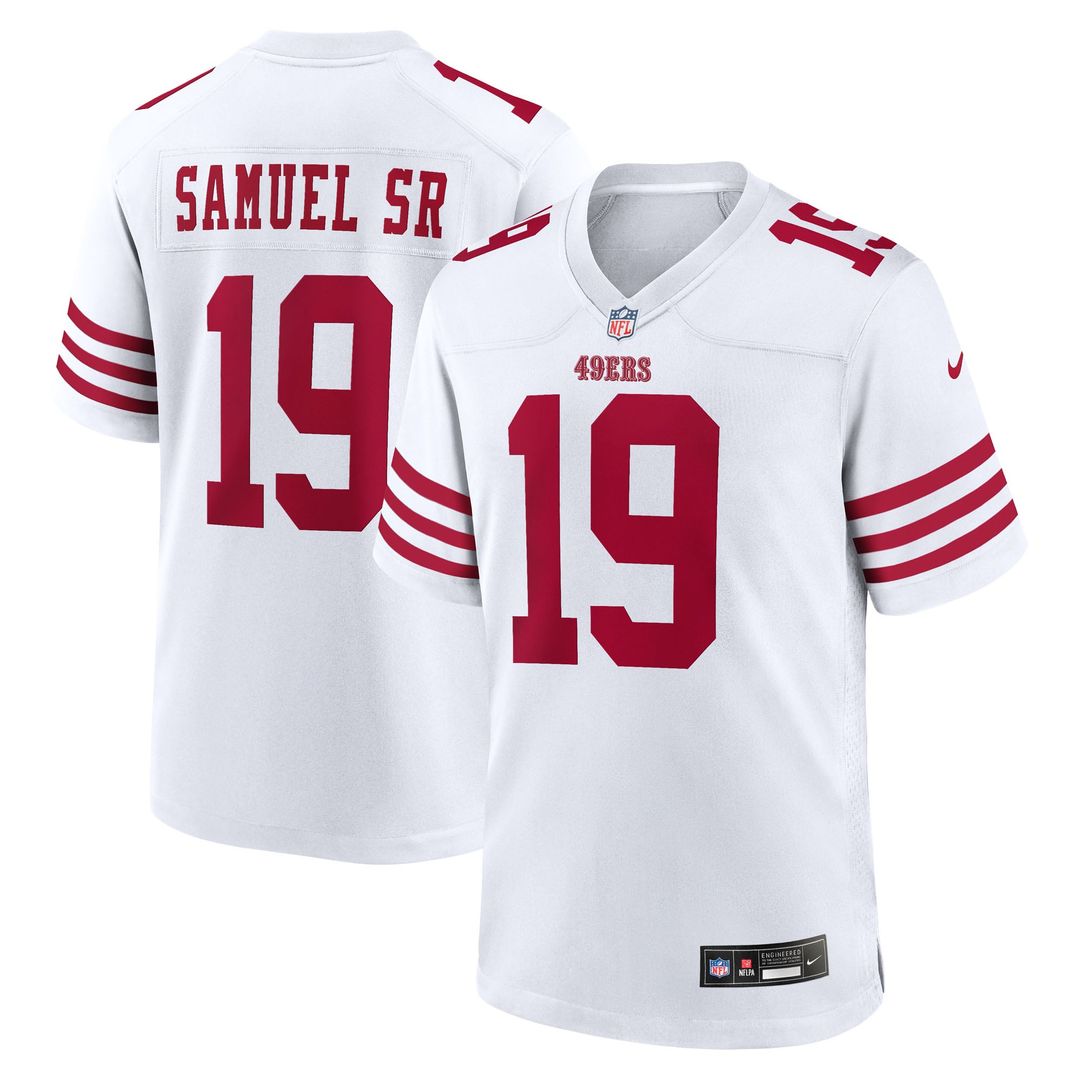 San Francisco 49ers Deebo Samuel Sr Nike Team Game Jersey - Scarlet