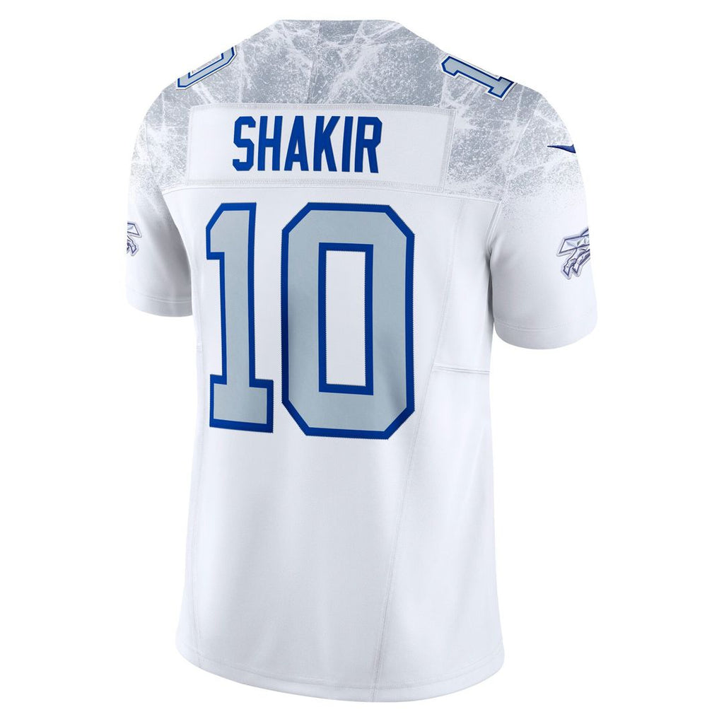 Buffalo Bills Khalil Shakir Nike Rivalries Collection Stitched Limited Jersey - White