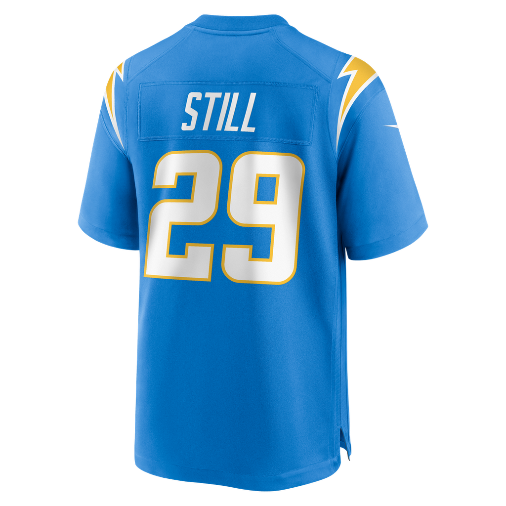 Los Angeles Chargers Tarheeb Still Nike Team Game Jersey - Powder Blue