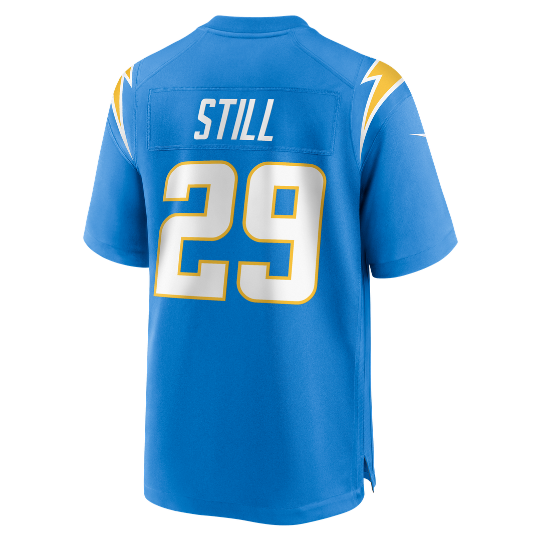 Los Angeles Chargers Tarheeb Still Nike Team Game Jersey - Powder Blue