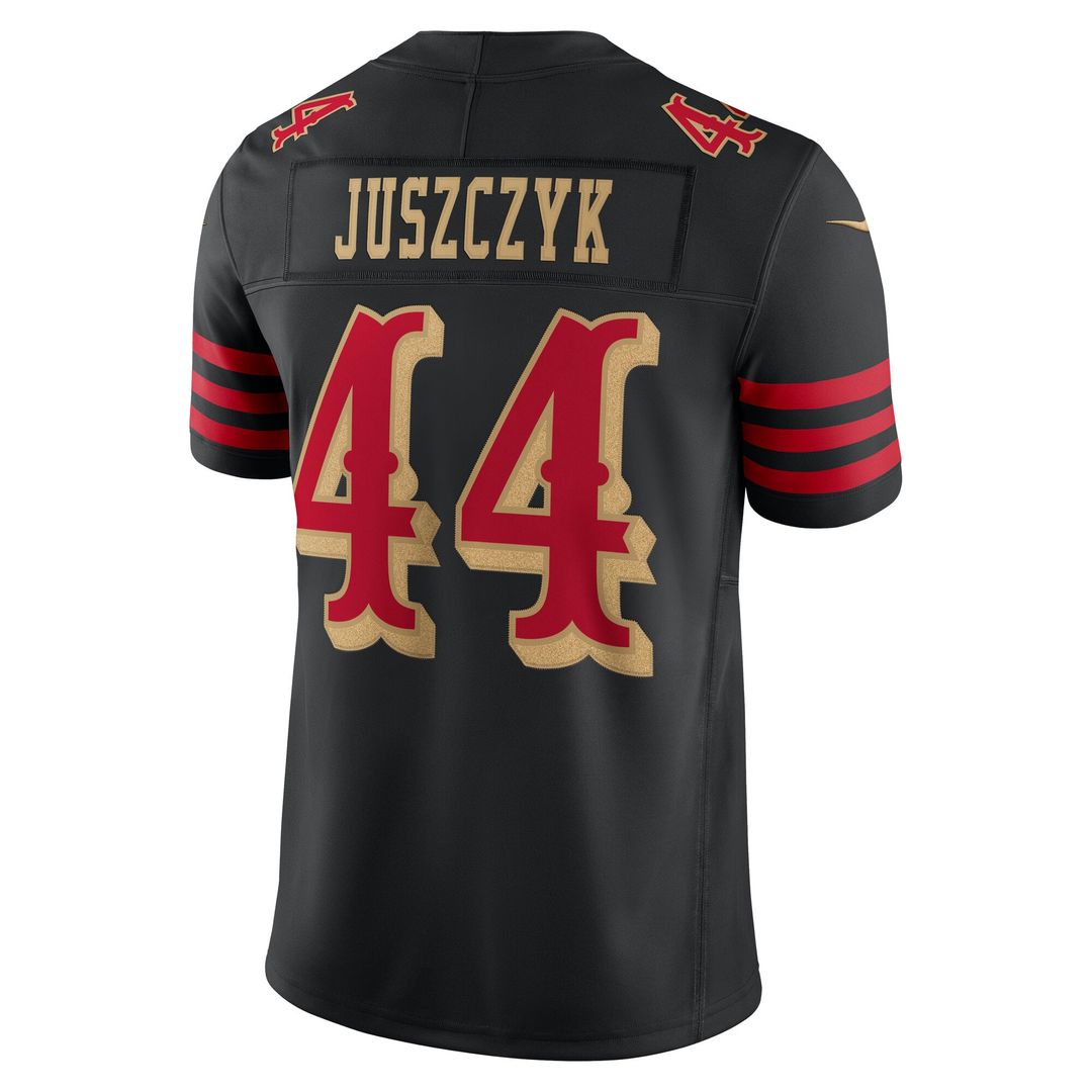 San Francisco 49ers Kyle Juszczyk Nike Rivalries Collection Stitched Limited Jersey - Black