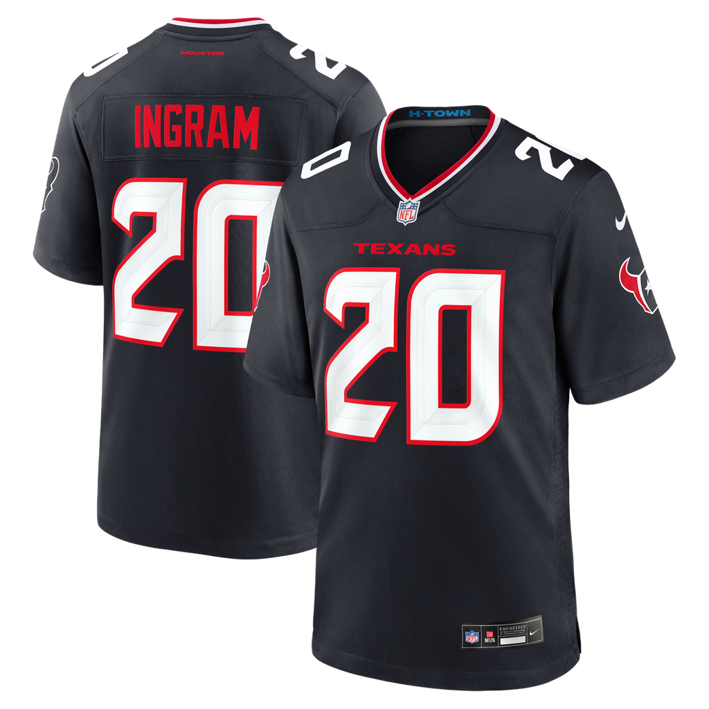 Houston Texans Ja'Marcus Ingram Nike Team Game Jersey - Navy
