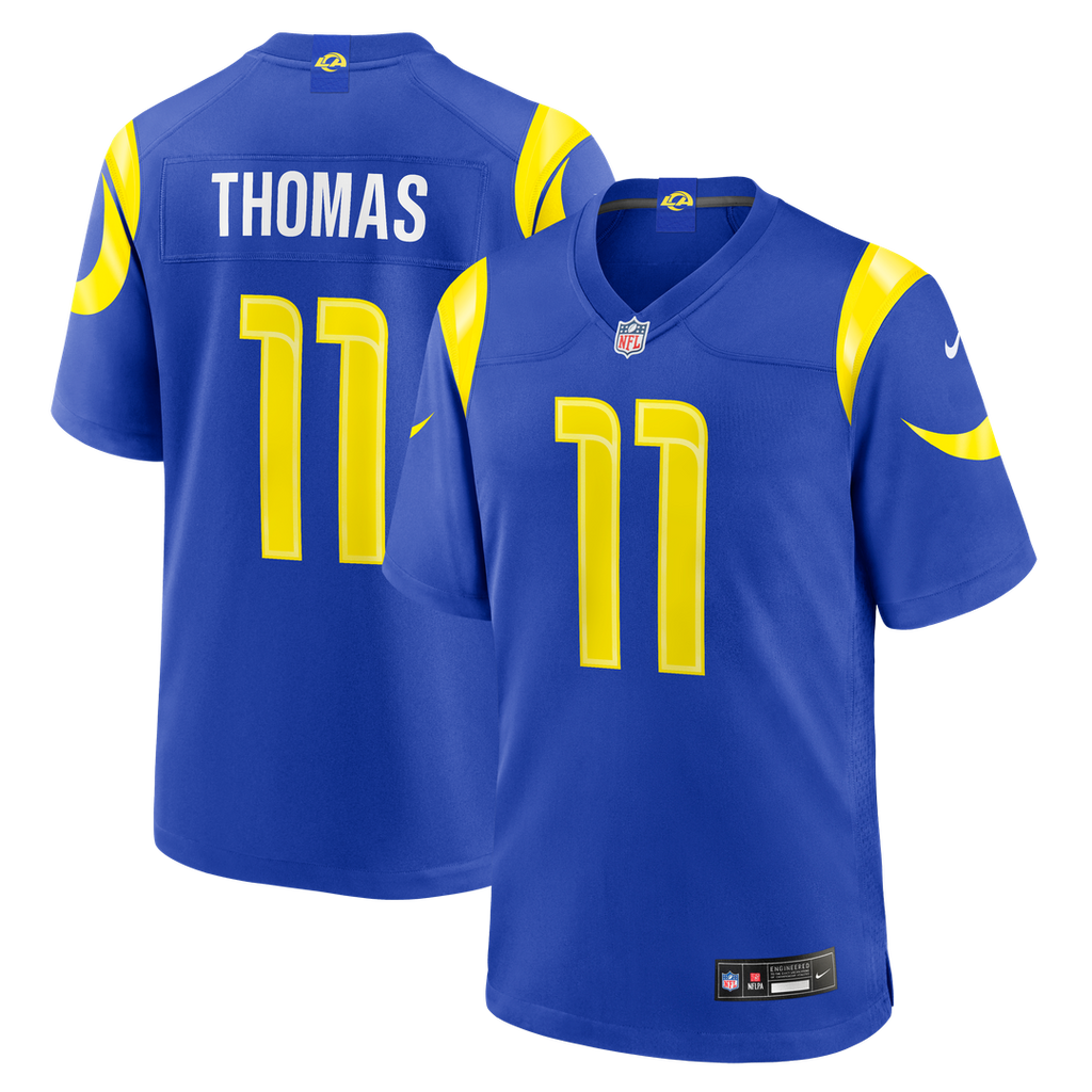 Los Angeles Rams Keir Thomas Nike Team Game Jersey - Royal