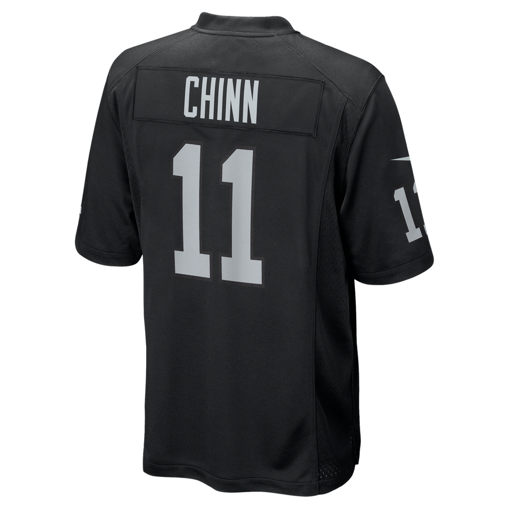 Las Vegas Raiders Jeremy Chinn Nike Team Game Jersey - Black